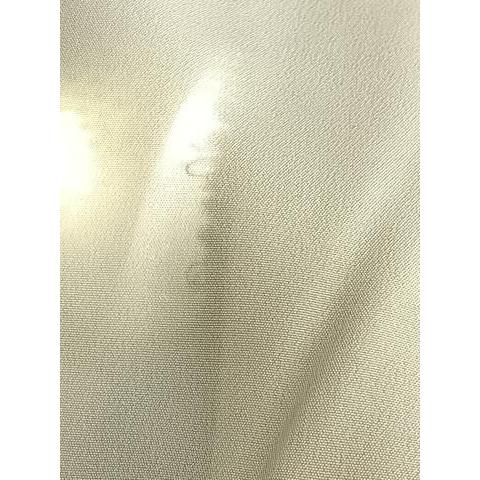 平和屋着物○白鷹お召 訪問着 手描き 枝花文 暈し染め 正絹