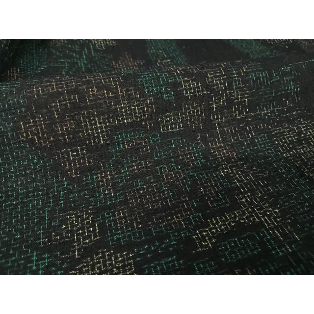 平和屋着物□極上 夏物 本場大島紬 夏大島 編格子 灰汁色地