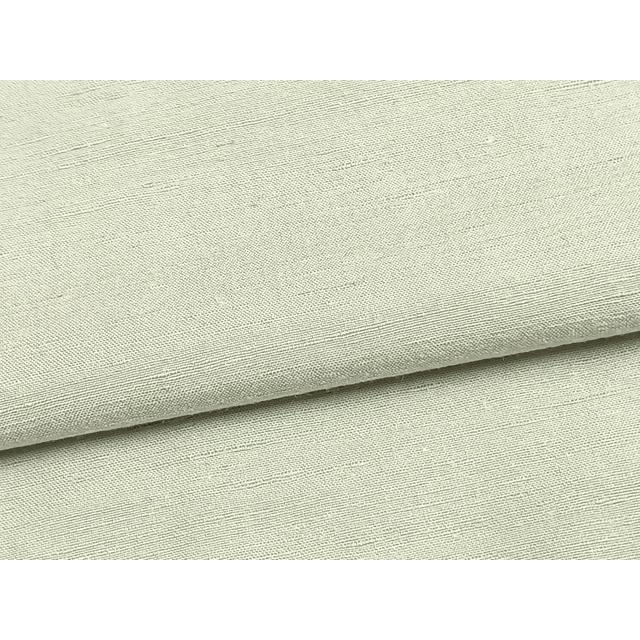 平和屋着物▽上質な紬 単衣 色無地 白花色 正絹 逸品 AAAW1409fy