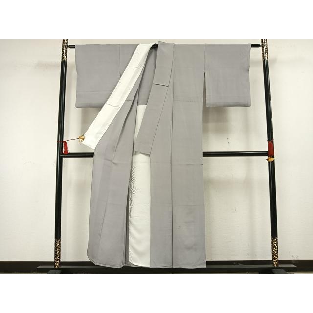 平和屋着物▽上質な色無地　単衣　暁鼠色　正絹　逸品　AAAW1617fy 平和屋着物▽上質な色無地 単衣 暁鼠色 正絹 逸品 AAAW1617fy : 平和屋
