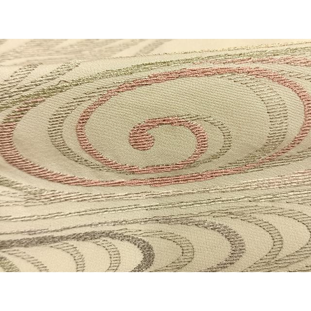 平和屋着物▽豪華色留袖 単衣 総刺繍 渦巻文 金銀糸 正絹