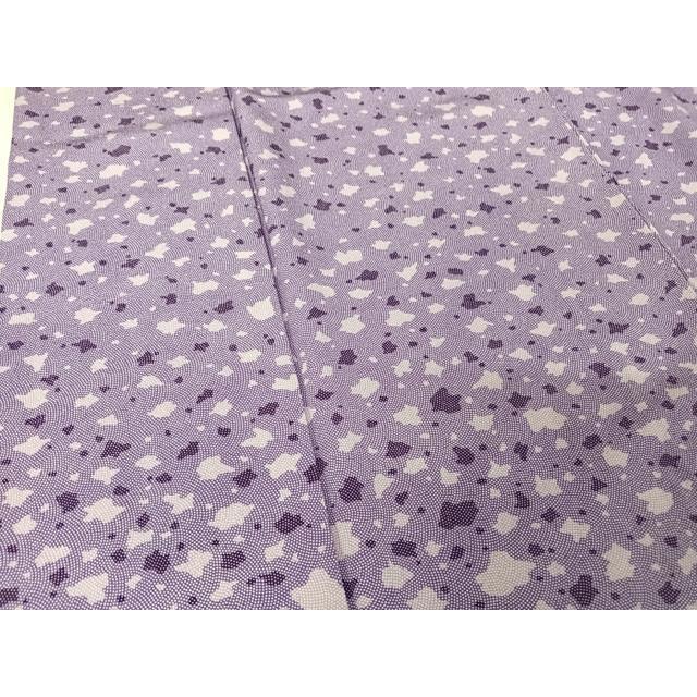 平和屋着物●人間国宝　小宮康孝　江戸小紋　あられ文様　正絹　逸品　BAAW5713hj 銀座【着物4659】人間国宝 小宮康孝作 江戸小紋 裾模様（落款入 反端付