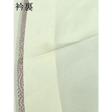 平和屋着物▽訪問着 単衣 草花文 暈し染め 小田急百貨店扱い