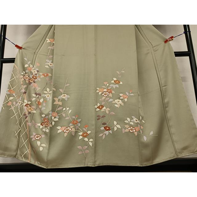 平和屋着物○訪問着 花籬文 金彩 松坂屋扱い 正絹 逸品 AAAZ0275zg