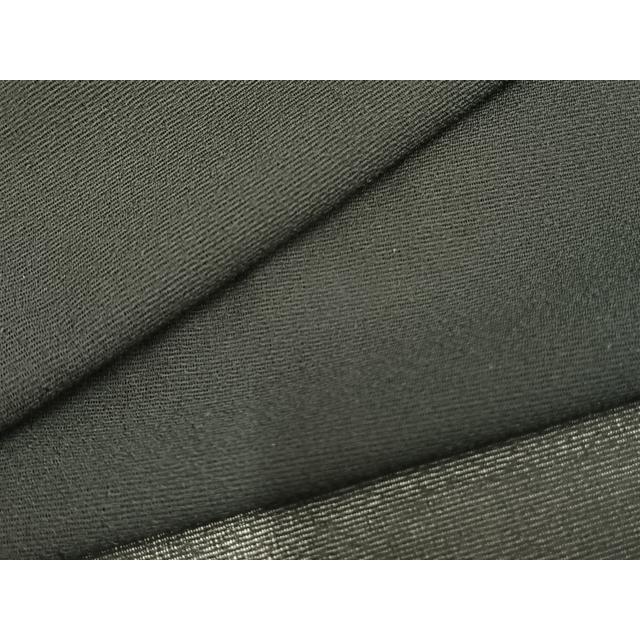 平和屋着物▽男性　長羽織　スリーシーズン　春夏秋　塵除け　黒地　正絹　逸品　AAAZ1437fy_6