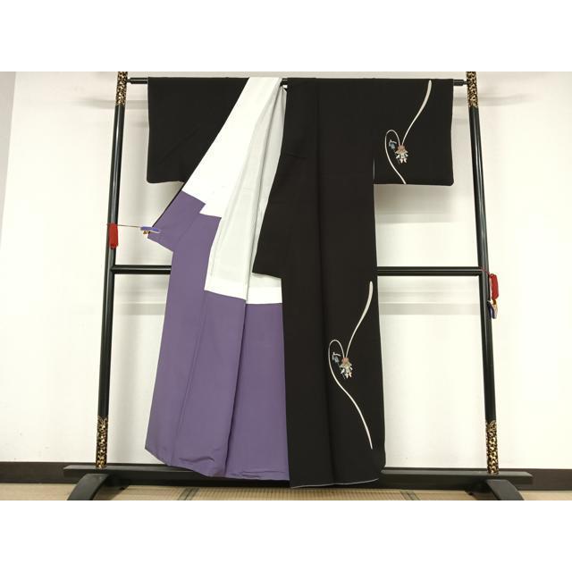 平和屋着物○世界的人形師 辻村寿三郎 ジュサブロー 訪問着 うさぎ 兎