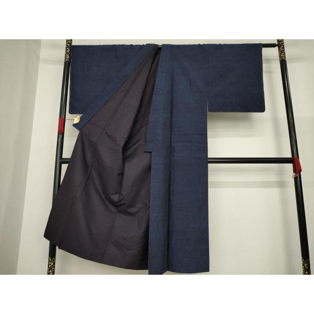 平和屋着物○男性 黒紋付 長羽織セット 正絹 逸品 AAAZ3038np 平和屋