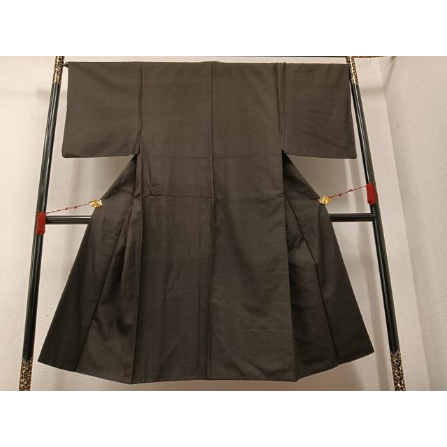 平和屋着物○男性 本場大島紬 アンサンブル 80亀甲 総詰め 正絹 逸品  