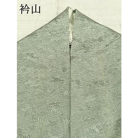 平和屋着物▽訪問着　単衣　花丸文　暈し染め　金彩　ロング丈　正絹　逸品　AAAZ9190fy
