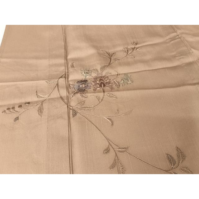 平和屋着物＊夏物 訪問着 本場大島紬 夏大島 中国三大刺繍 汕頭刺繍
