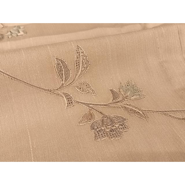 平和屋着物＊夏物 訪問着 本場大島紬 夏大島 中国三大刺繍 汕頭刺繍 