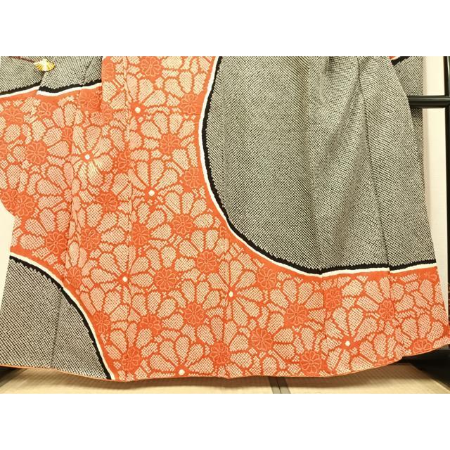 平和屋着物○豪華振袖 絞り 花づくし 正絹 逸品 AABA3785ph