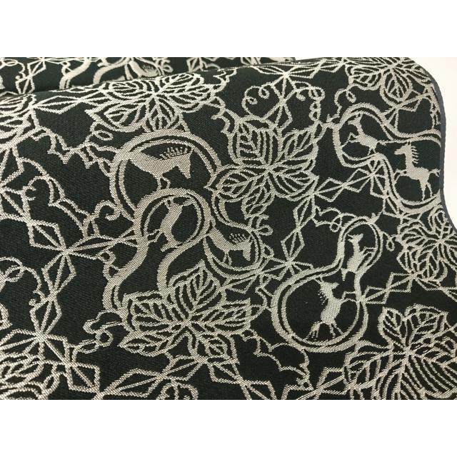 平和屋着物○人間国宝 南部芳松 突彫り 全通柄袋帯 創作絵図