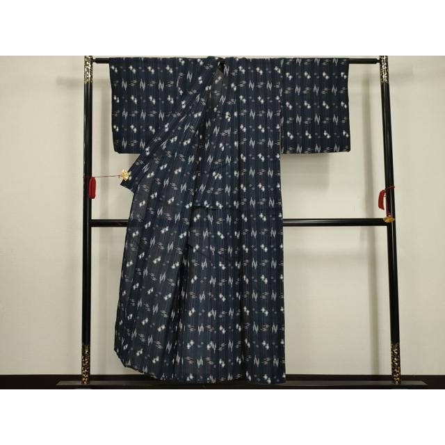 平和屋着物＊夏物 綿琉球 琉球絣文様 綿 逸品 AABA5601sx : 平和屋