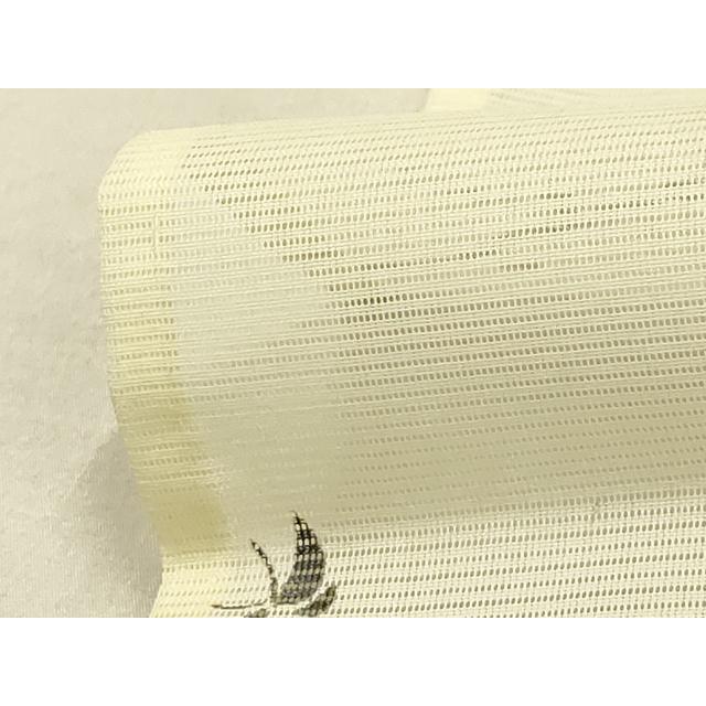 平和屋着物＊夏物　小紋　絽　舞蝶文　暈し染め　正絹　逸品　AABA5704sx 平和屋着物＊夏物 小紋 絽 舞蝶文 暈し染め 正絹 逸品 AABA5704sx