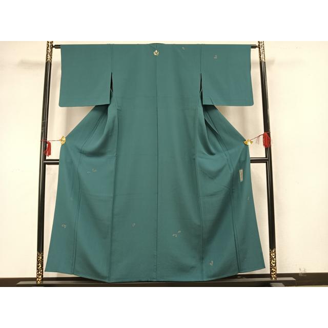 平和屋着物▽世界的人形師 辻村寿三郎 ジュサブロー 訪問着 単衣 舞桜