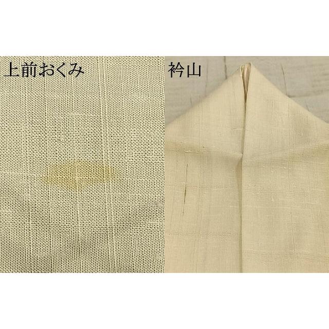 平和屋着物▽訪問着　単衣　生紬　手描き　草花文　正絹　逸品　AAAW1441fy 平和屋着物▽訪問着 単衣 生紬 手描き 草花文 正絹 逸品 AAAW1441fyの