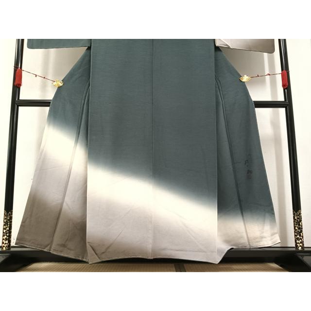 平和屋着物○京都印象派 友禅作家 橋本恵 訪問着 霞文 暈し