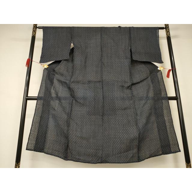 平和屋着物＊夏物 上布 十字絣 麻 逸品 AABA9355jd : 平和屋ヤフー