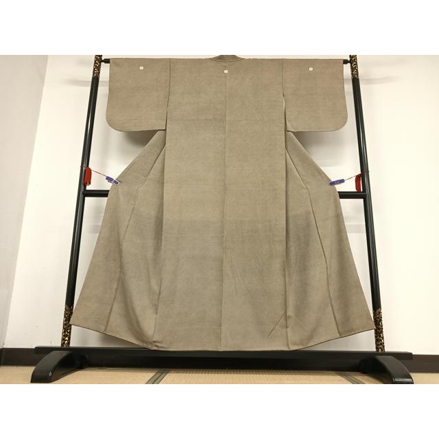 平和屋着物○人間国宝 小宮康孝 江戸小紋 鮫小紋柄 三越扱い 正絹 逸品