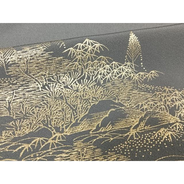 平和屋着物○金彩友禅 卓越技能者・名工・和田光正 訪問着 光彩箔