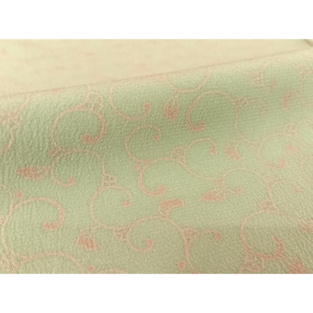 平和屋着物○洗える最高級着物 ＜英＞はなぶさ謹製 小紋 唐草