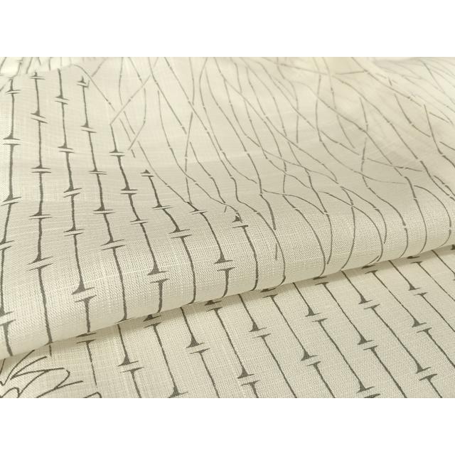 平和屋着物＊夏物 二代目 川村久太郎 訪問着 紗紬 手描き 縞 小田急