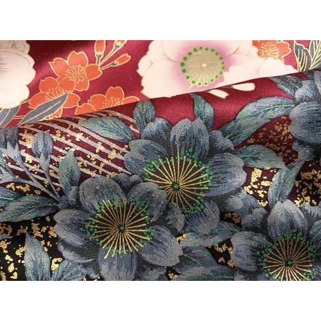 平和屋着物○豪華振袖 群れ鶴草花文 金彩 鈴乃屋扱い 正絹 逸品 AABB2953ph