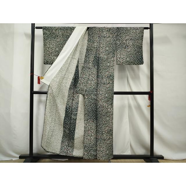平和屋着物▽小紋　単衣　舞蝶文　洗える着物　AABB3384gw 平和屋着物▽小紋 単衣 舞蝶文 洗える着物 AABB3384gw : 平和屋ヤフー