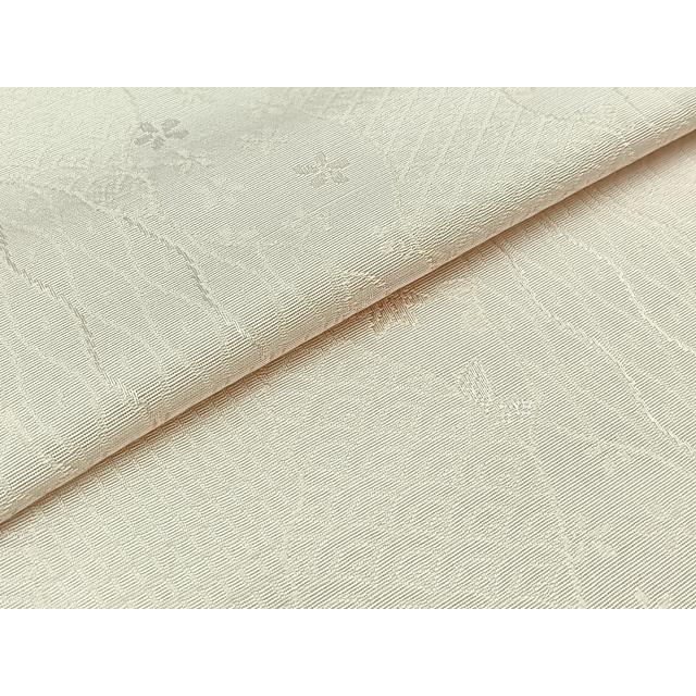平和屋着物▽上質な色無地　単衣　吉祥花地紋　薄桜色　正絹　逸品　AABB3597jh 平和屋着物▽上質な色無地 単衣 吉祥花地紋 薄桜色 正絹 逸品