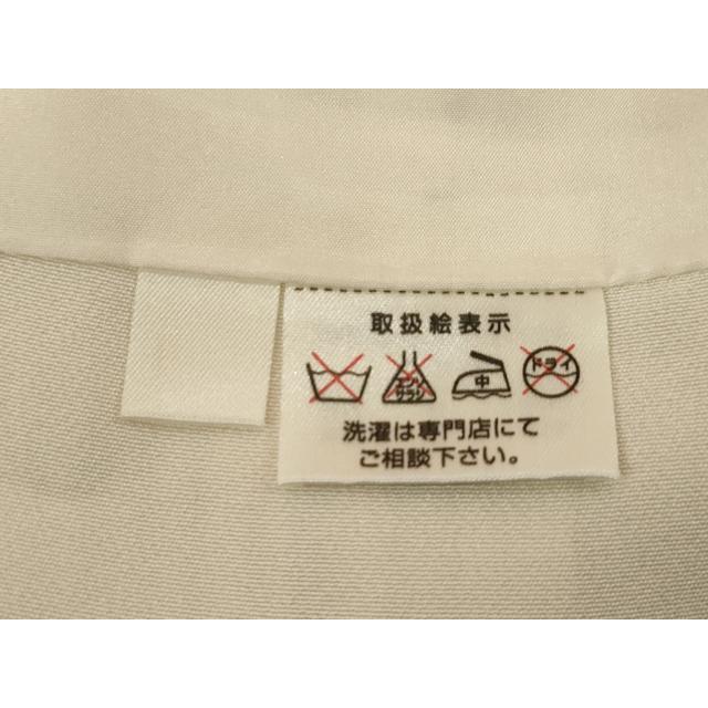 平和屋着物○上質な小紋 菊 正絹 逸品 AABB3852ck