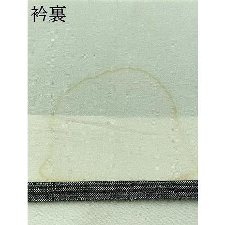 平和屋着物▽上質な紬 単衣 縞 正絹 逸品 AABB3920jh