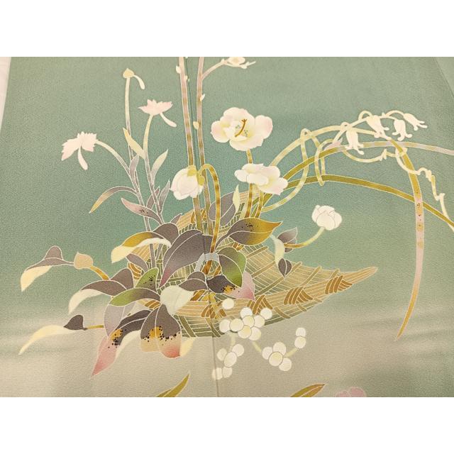 平和屋着物●訪問着　友禅　枝花文　暈し染め　正絹　逸品　AABG4130ph 楽天市場】平和屋着物○訪問着 友禅 花鳥文 暈し染め 正絹 逸品