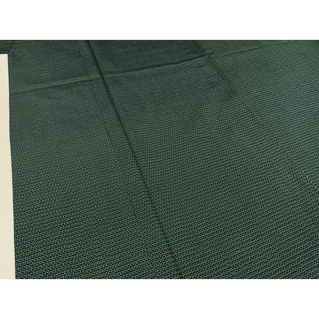 平和屋着物▽男性　本場大島紬　単衣　100亀甲　総詰め　正絹　逸品　AABB6201jh_3