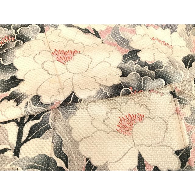 平和屋着物●名門　藤娘きぬたや・総絞り　振袖　草花文　正絹　逸品　AABB6619np 平和屋着物○名門 藤娘きぬたや・総絞り 振袖 草花文 正絹 逸品