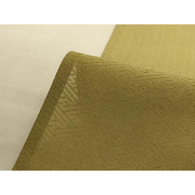 平和屋着物＊夏物 色無地 変わり絽 桑染色 正絹 逸品 AABB6743jd 単衣