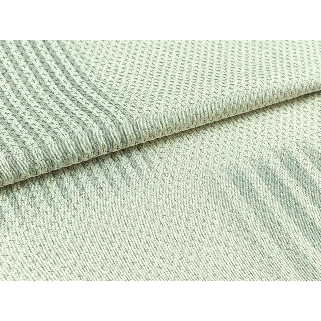 平和屋着物▽お召　単衣　市松文　正絹　逸品　AABB7755jh