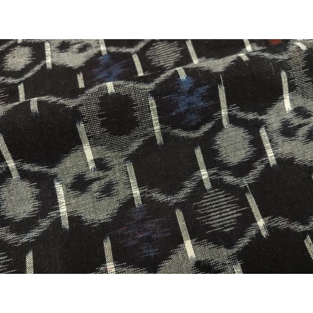 平和屋着物●久留米絣　単衣　亀甲文　綿　逸品　AABB8211ph 平和屋着物○久留米絣 単衣 亀甲文 綿 逸品 AABB8211ph