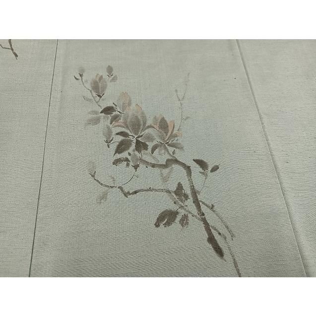 平和屋着物○友禅作家の巨匠 浅井青仁 色留訪問着 紬