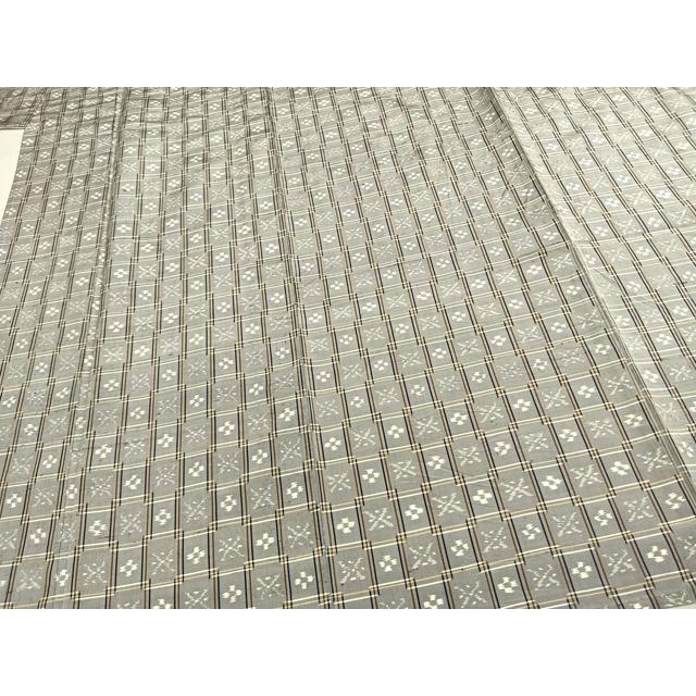 平和屋着物▽本場琉球絣 単衣 反端付き 正絹 逸品 AABC0261fy : 平和屋