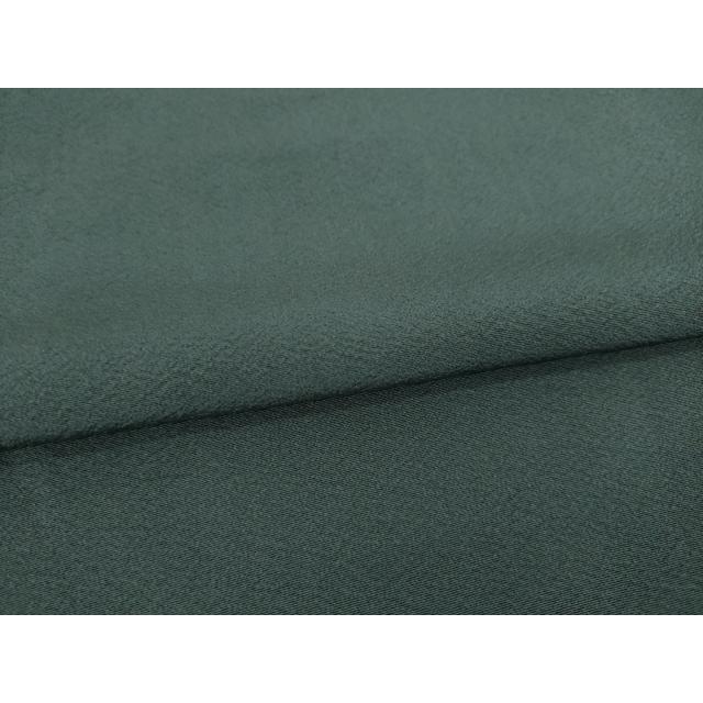 平和屋着物○上質な色無地 錆鉄御納戸色 正絹 逸品 AABC3217ck : 平和