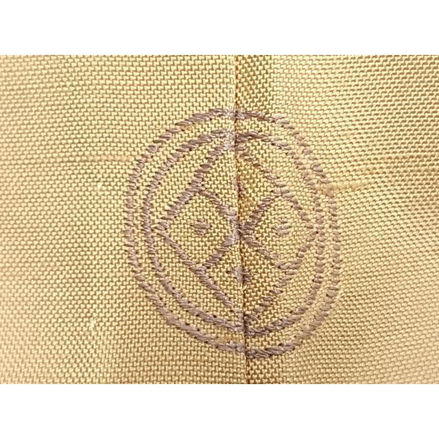 平和屋着物▽本加賀友禅作家 成竹登茂男 訪問着 単衣 白山紬地 枝花文
