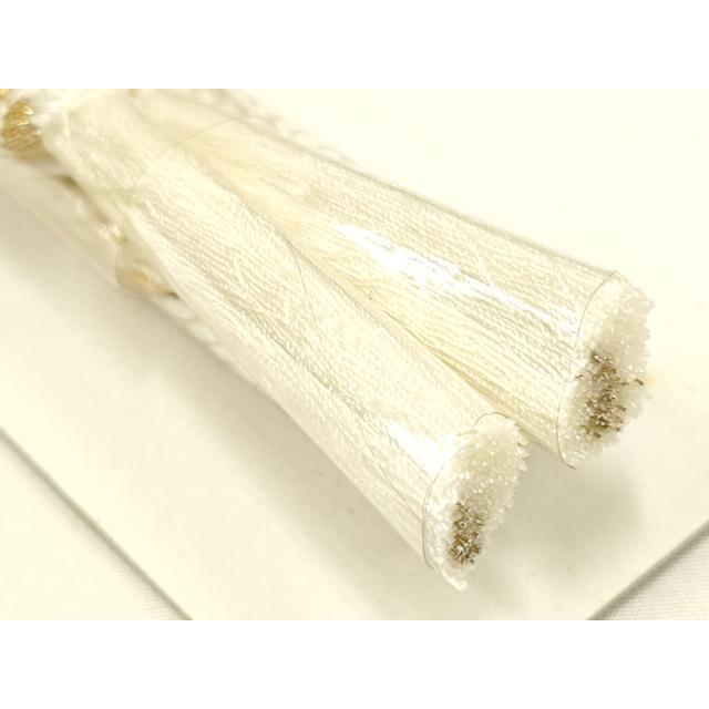 平和屋着物○和装小物 帯締め・帯揚げセット 礼装用 柄絞り 松 金糸