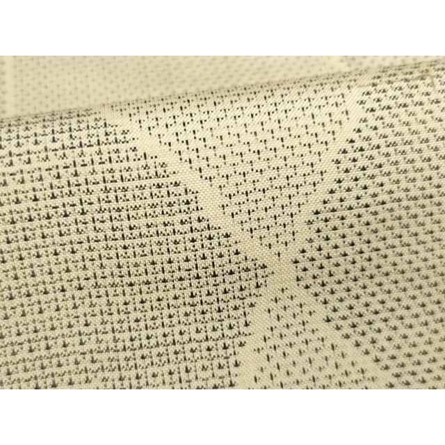 平和屋着物○都喜ヱ門 本場大島紬 150亀甲 手織り 幾何学文様