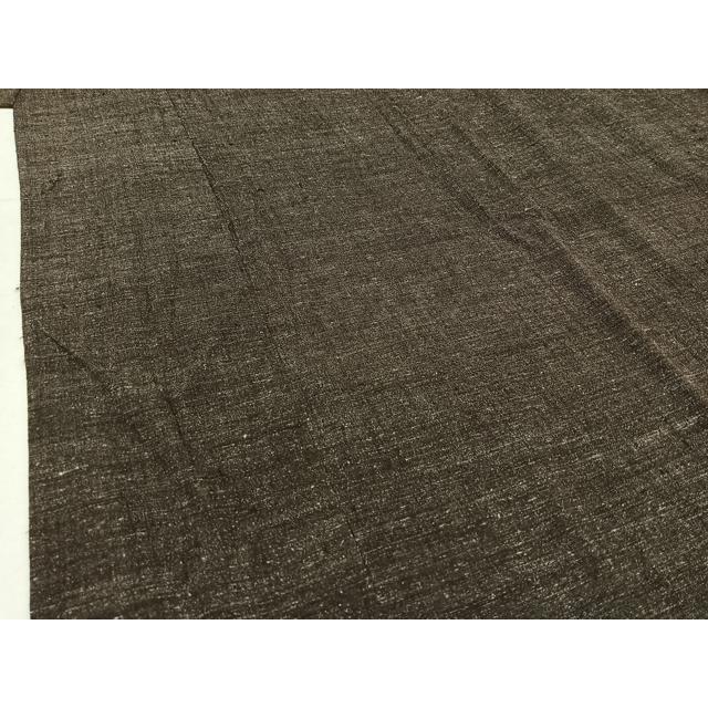 平和屋着物▽男性　紬　単衣　霞文　正絹　逸品　AABC6767jh_3
