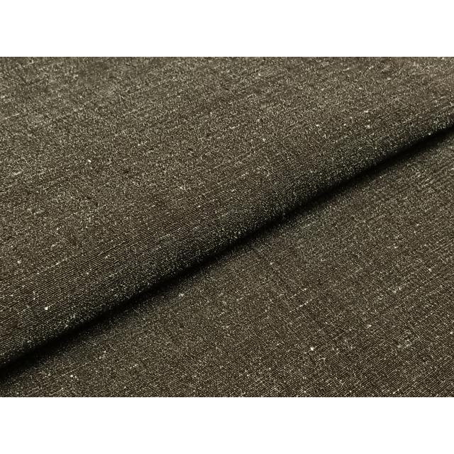 平和屋着物▽男性　紬　単衣　霞文　正絹　逸品　AABC6767jh_4