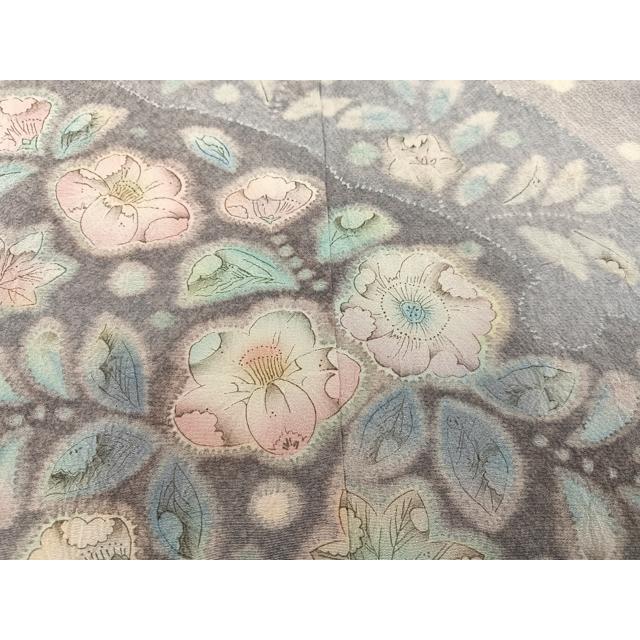 平和屋着物○訪問着 作家物 辻が花 暈し染め 正絹 逸品 AABC6806ph