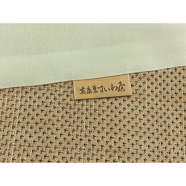 平和屋着物▽訪問着　単衣　紬地　枯山水　ますいわ屋扱い　正絹　逸品　AABC7492jh 平和屋着物▽訪問着 単衣 紬地 枯山水 ますいわ屋扱い 正絹 逸品