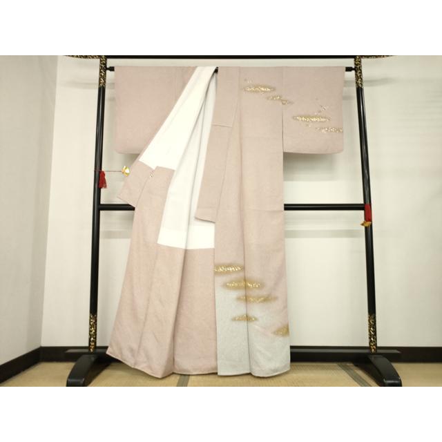 平和屋着物○京友禅の第一人者 松井青々 訪問着 箔