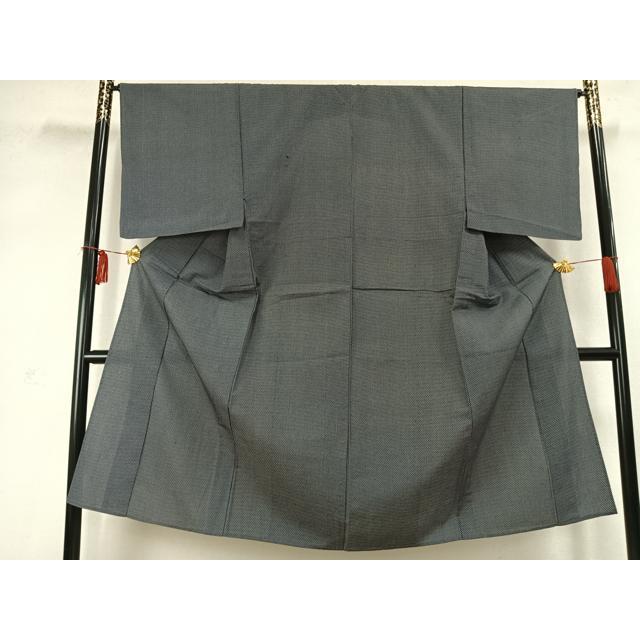 平和屋着物▽男性　単衣　小紋　霞文　AABD0050fy 平和屋着物▽男性 単衣 小紋 霞文 AABD0050fy